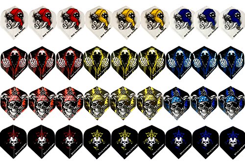 Gallop Chic Steel Tip Darts Set 22 Grams Professional - 12 Pcs Steel Tipped Darts for Dartboard, Aluminum Shafts, Standard Flights, 20 Grams Nickel Silver Metal Barrels and Pro Dart Sharpener