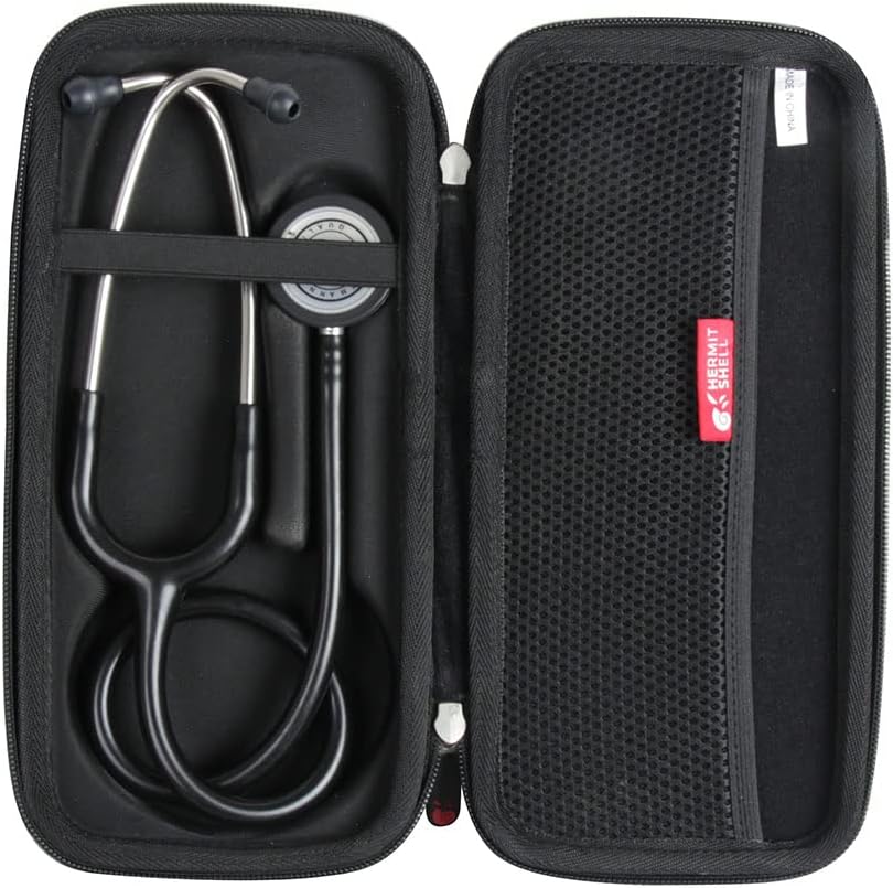 Travel Case for 3M Littmann Classic III Monitoring Stethoscope (Black)