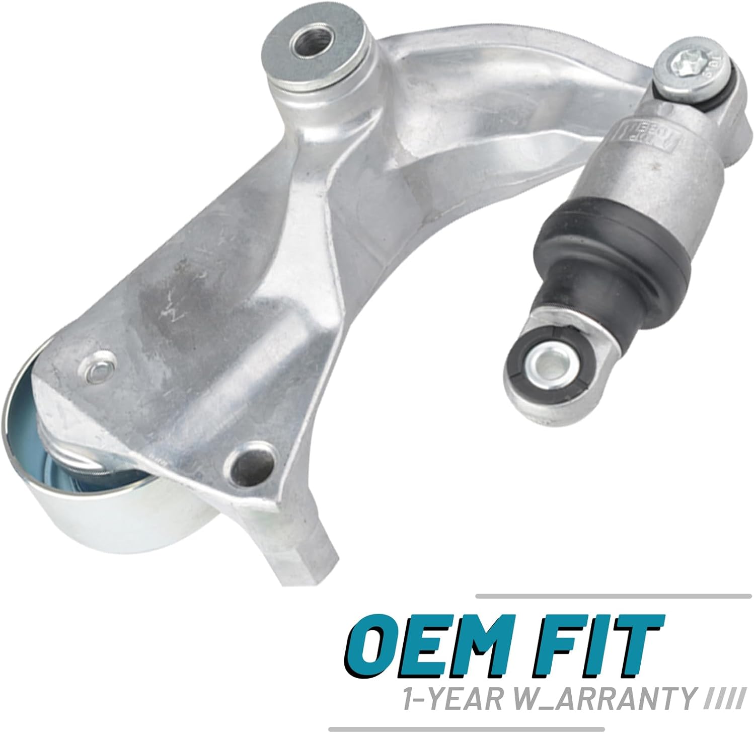 IRONTEK Belt Tensioner With Pulleyfit for Honda 2007-2011 Civic #31170RWK015 31170RZPG01 39077 89600 999182 999440A 31170RWK005