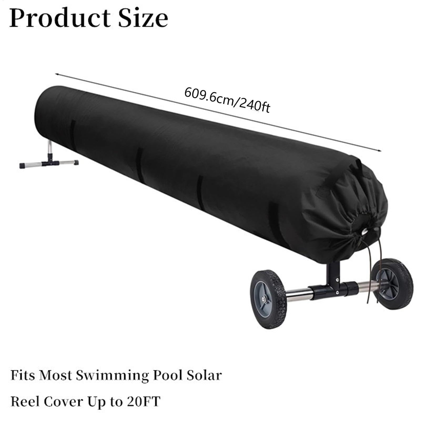 Rullo avvolgitore per copertura piscina Protezione In Oxford 420D Con