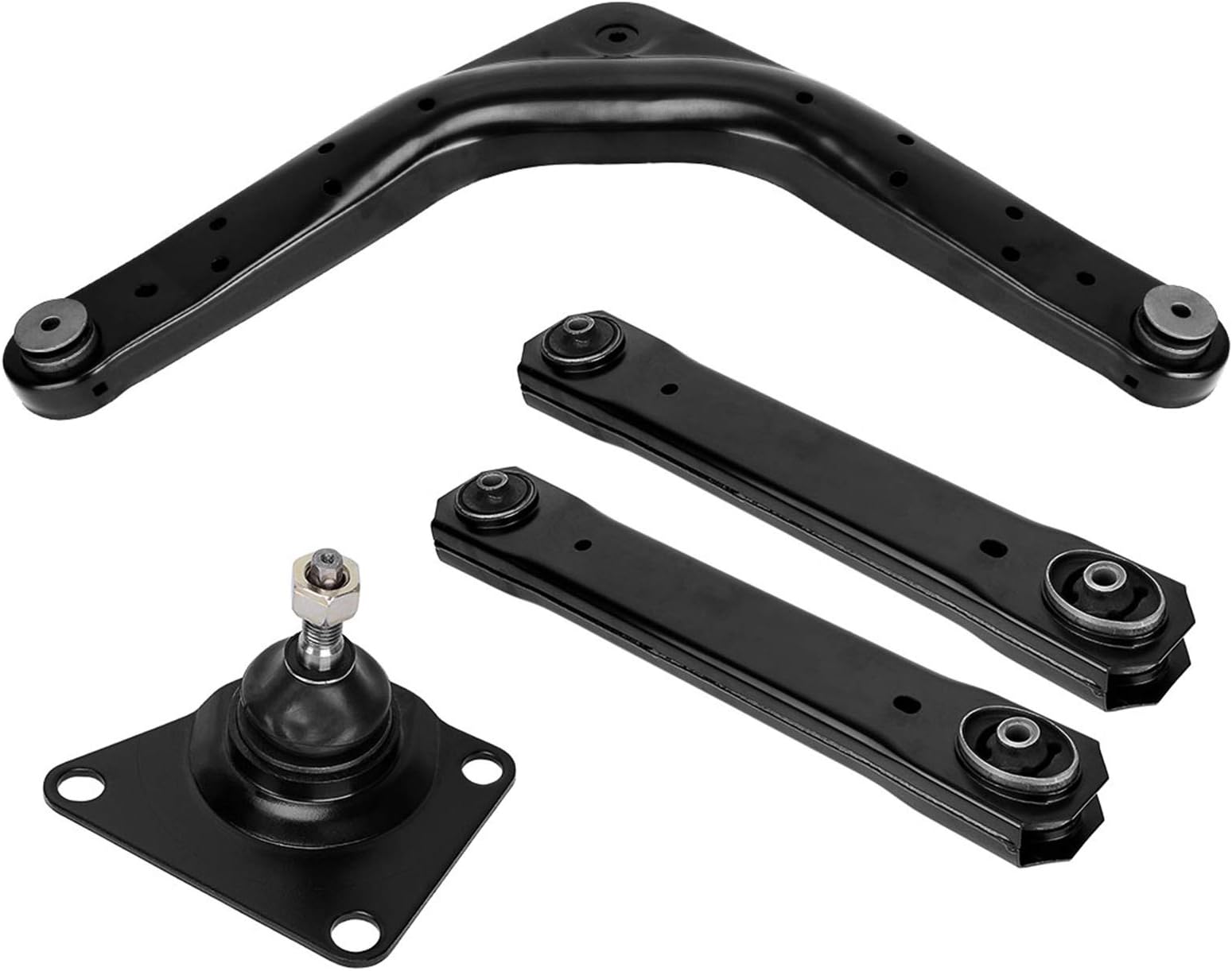 Amazon.com: Detroit Axle - 4pc Rear Control Arms Kit for 99-04 Jeep ...
