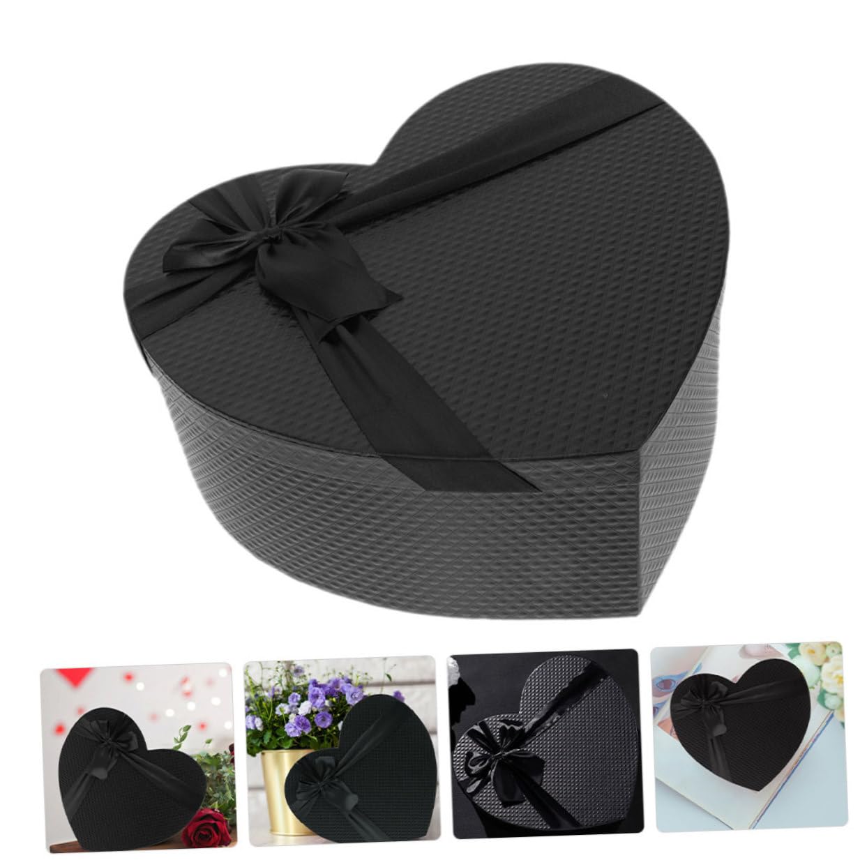 MAGICLULU 2stücke Herzförmige Geschenkbox Aus Pappe Für Blumenarrangements Und Geschenke Kompakt Und Leicht Geeignet Für Verlobungsgeschenke Und Hochzeiten