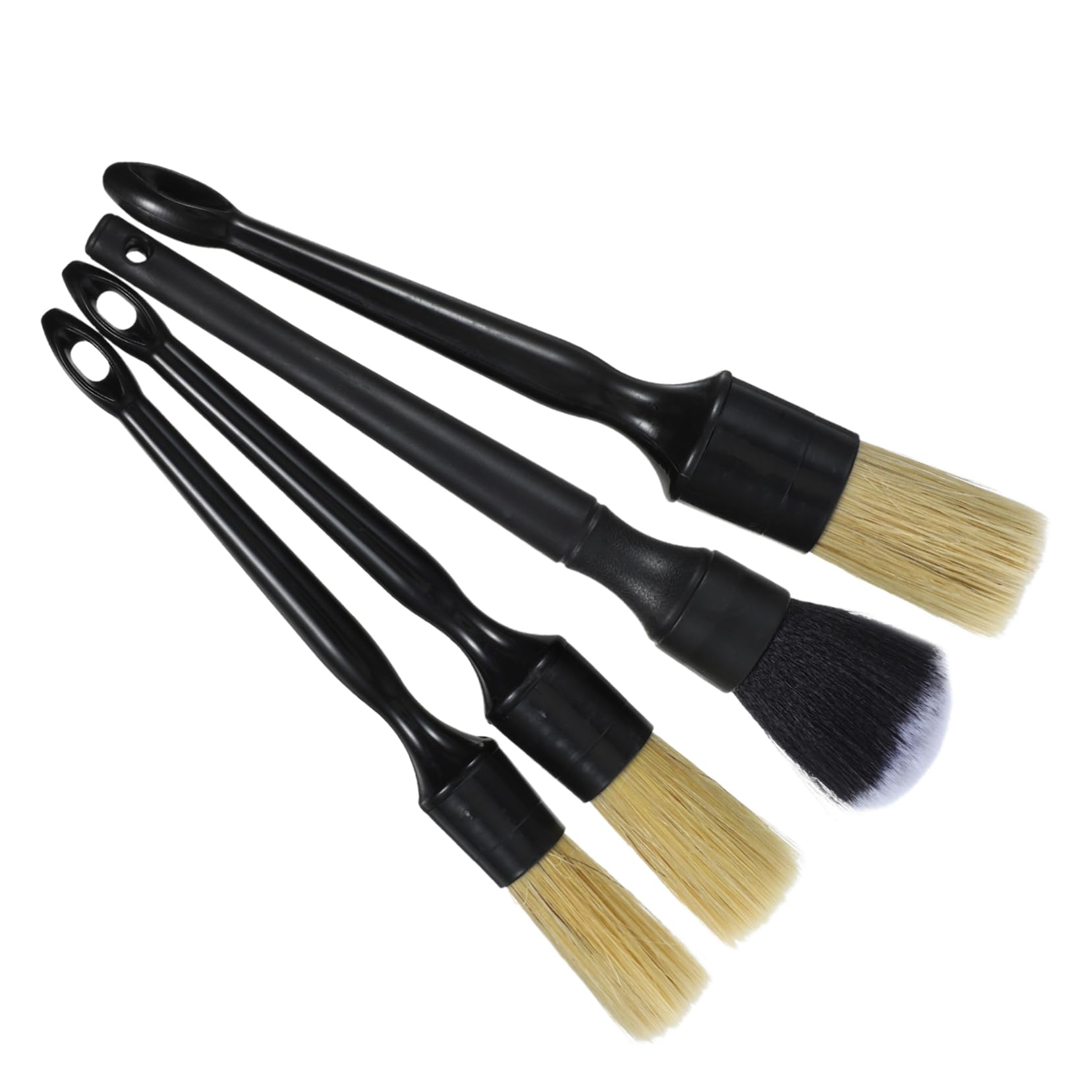 VINTORKY Auto Detailing Brush 1 Set Car Interior Cleaner Soft Scratch-Free Brush Car Detailing Supplies