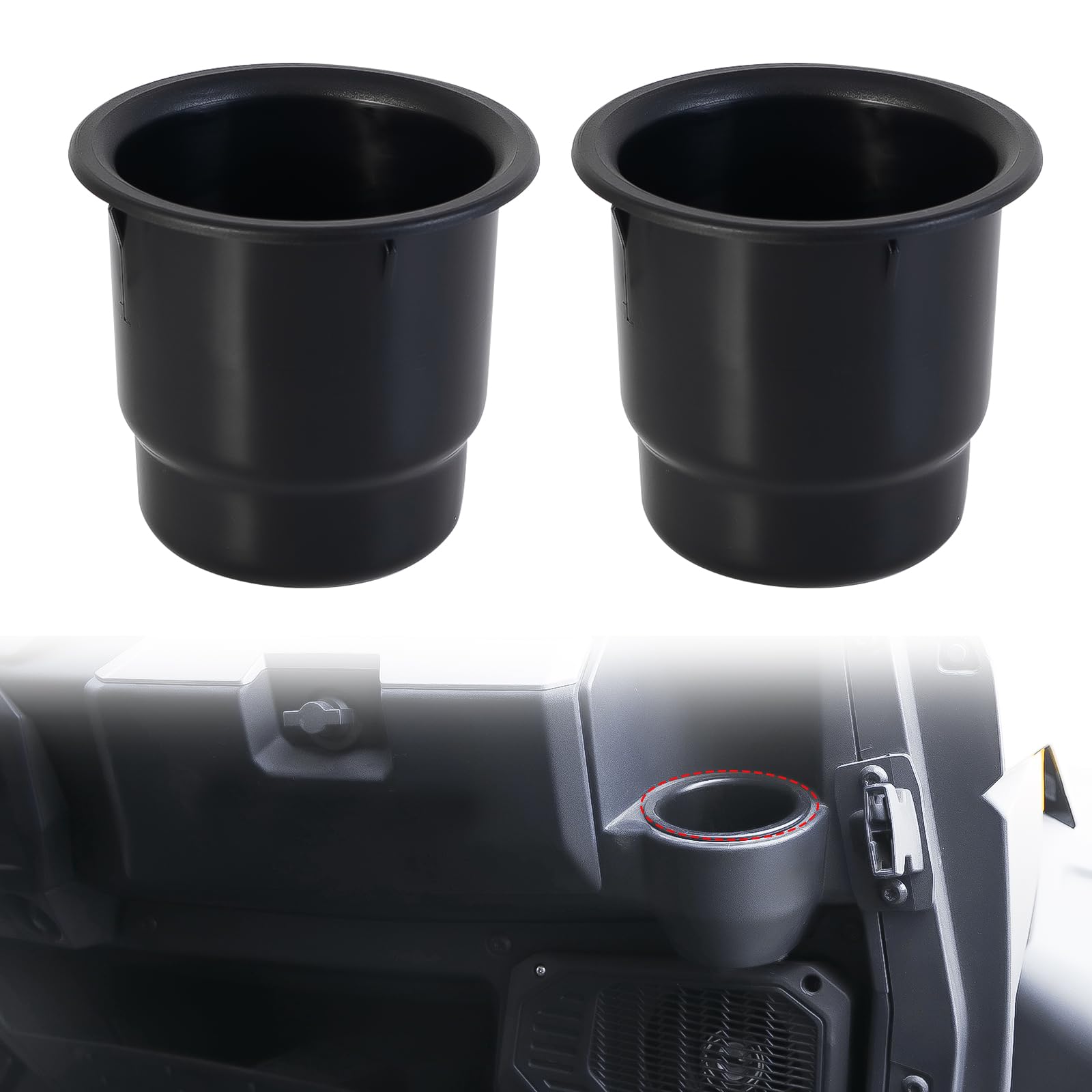 「RT-169703」 Amazon.com: CYOOYC Cup Holder Drink Holder for Polaris Ranger XP