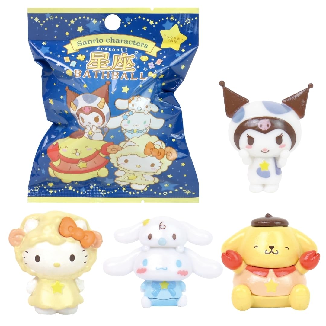 Amazon.co.jp: サンリオ キャラクター 星座season01 バスボール 1個