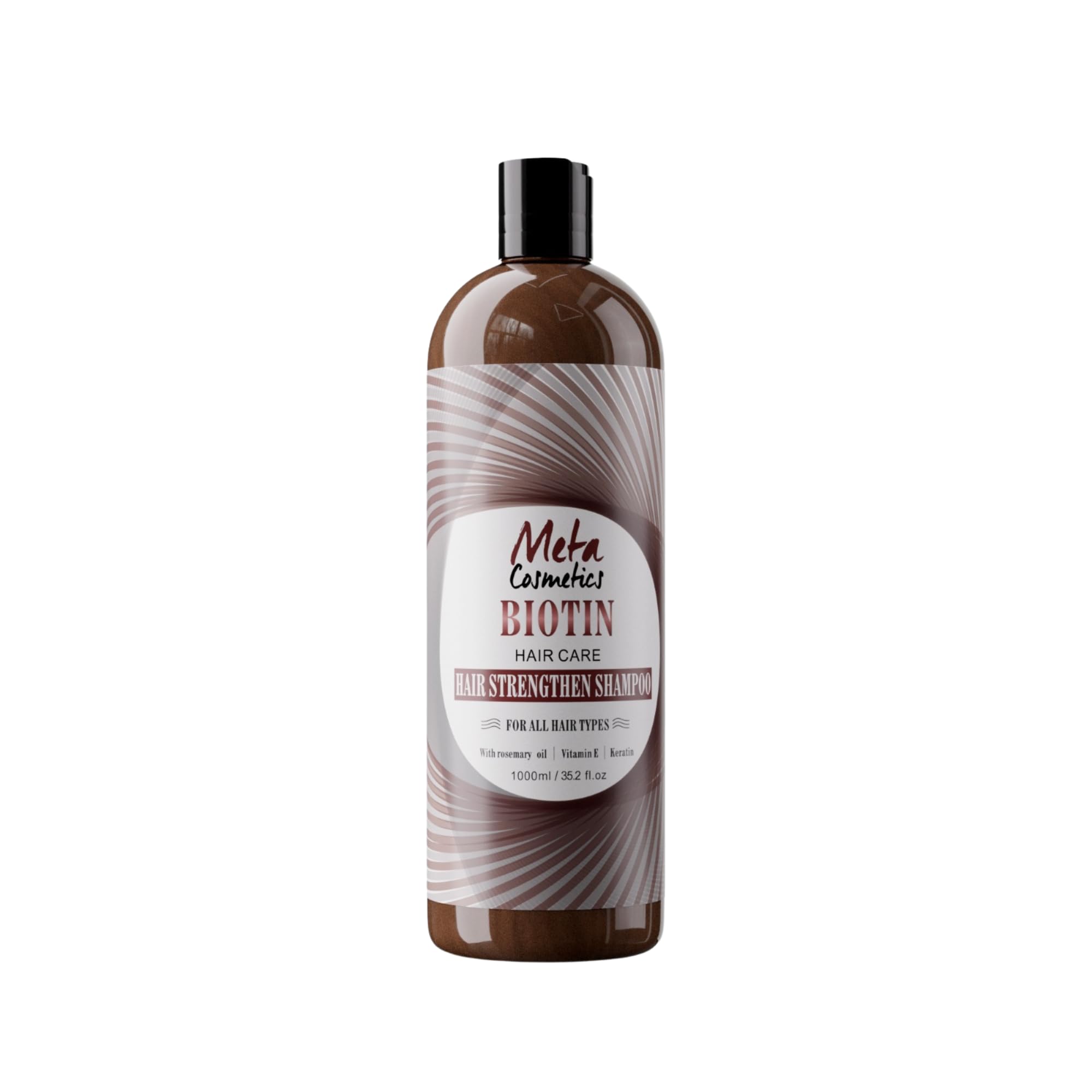 Hair Strengthen Shampoo With Biotin 1000ML l Cleansing Scalp l Leave Shine & Moisturize l For Frizzy Hair