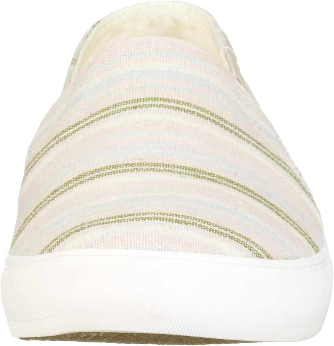 Keds Women's Clipper Stripe Sneaker, Charcoal, 10