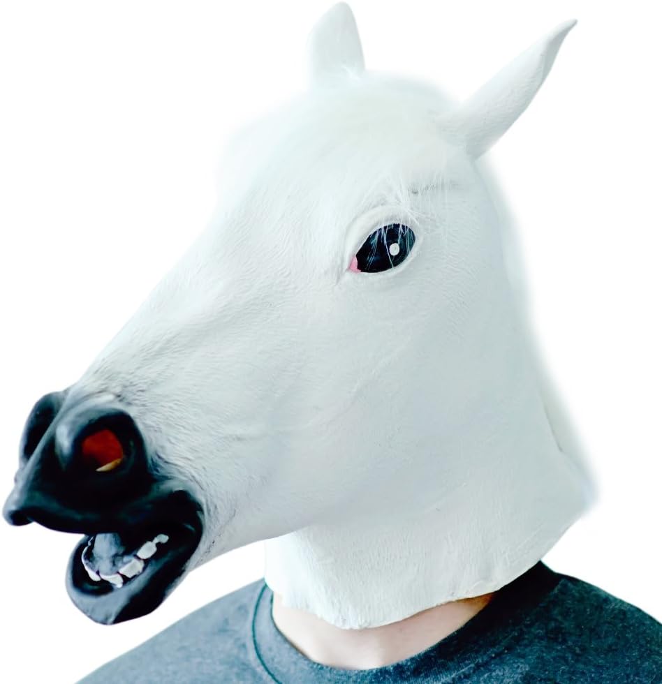 Horse White Mask Unisex
