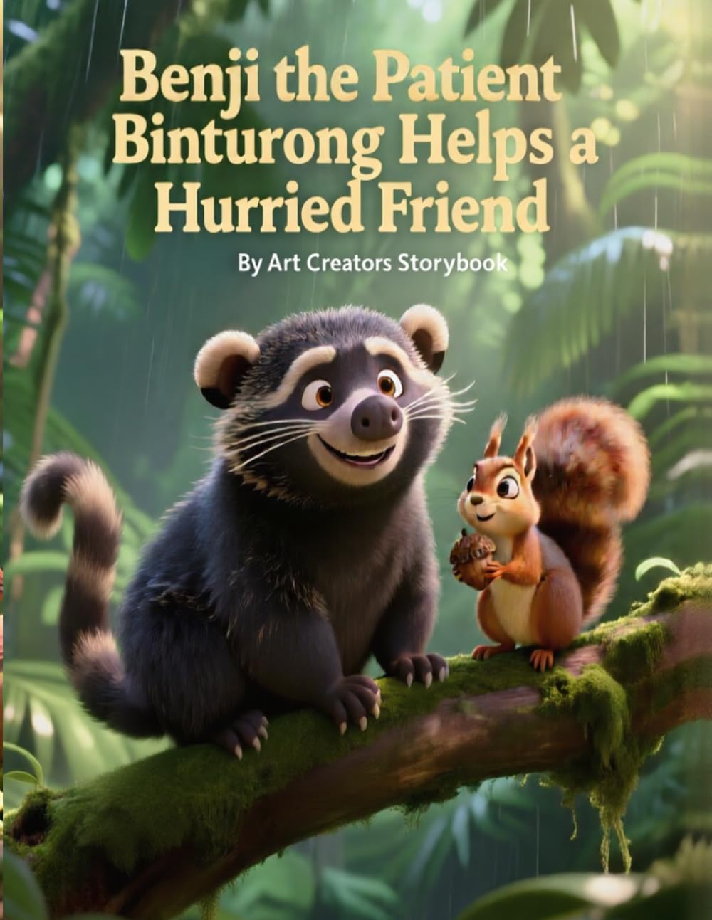 Benji the Patient Binturong Helps a Hurried Friend: A Gentle Children’s Story About Patience, Kindness, and Helping Others Slow Down (Social Emotional ... A Social-Emotional Learning Series)