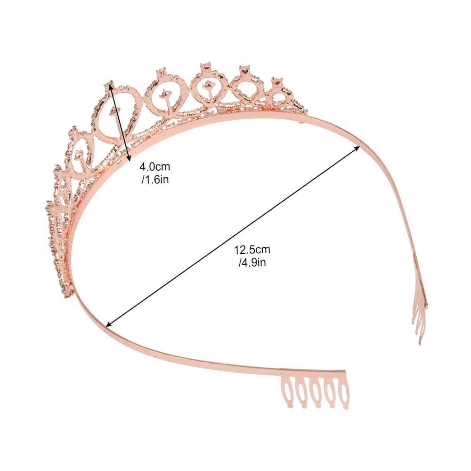 Geburtstagskrone Mit Schärpe – Goldene Strass-Tiara & „Birthday Queen“ Band Für Prinzessinnen-Party