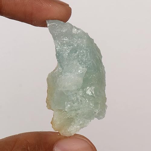 Miniatura 3 de GEMHUB Piedra preciosa suelta de cristal grande natural de 89,25 quilates para curación de cristales reiki, aguamarina y cielo acuático