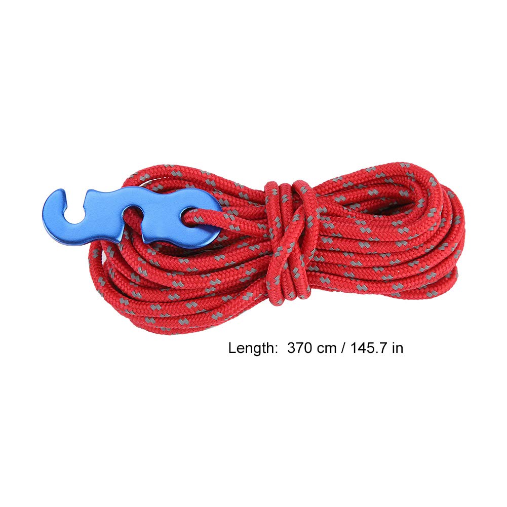 10pcs Corda Fibbia Tenda Tenditore Campeggio Luminoso Guyline Passatoia