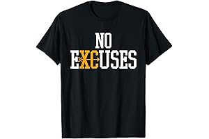 No Excuses Cross Country Running T-Shirt