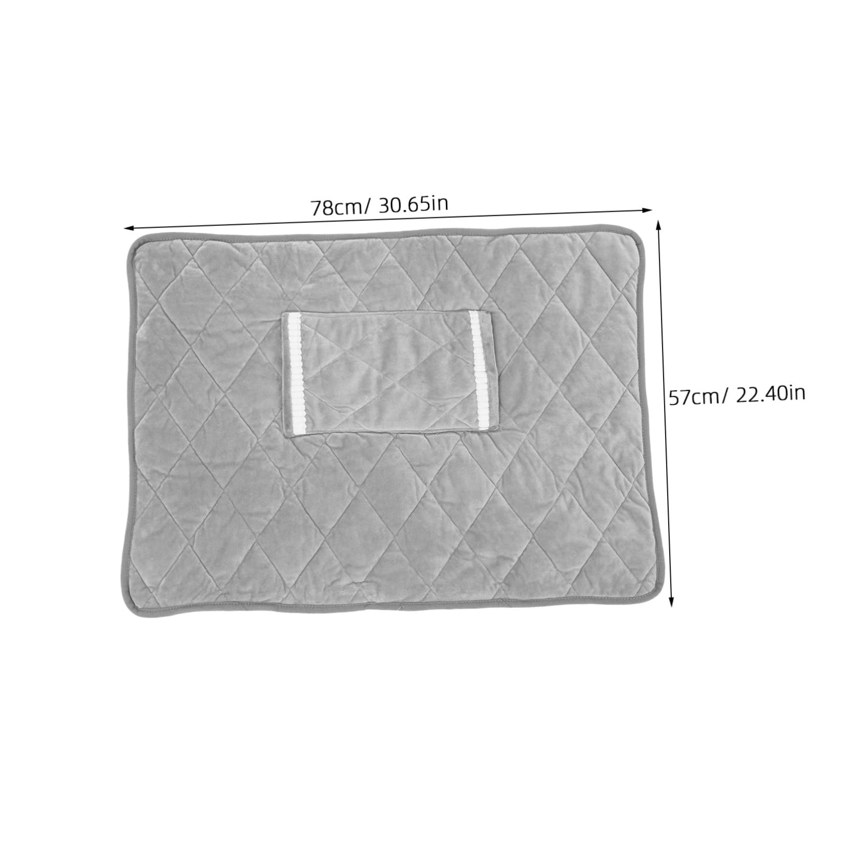 Ciieeo Wearable Heated Blanket Soft Crystal Velvet 45? Constant Temp Heated Blanket for Bed