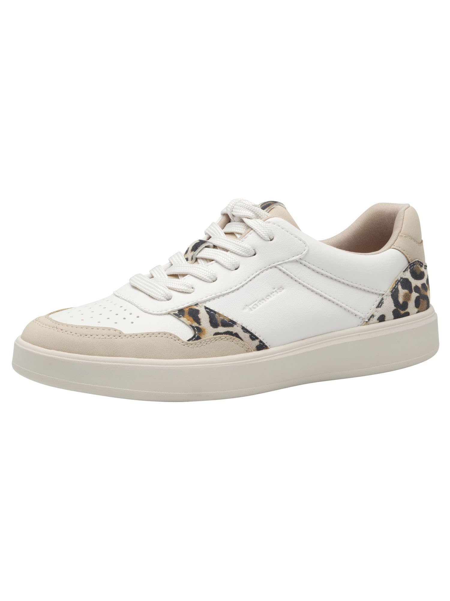 Tamaris Lace-Up Women's Sporty, Leopard Comb, 3.5 UK