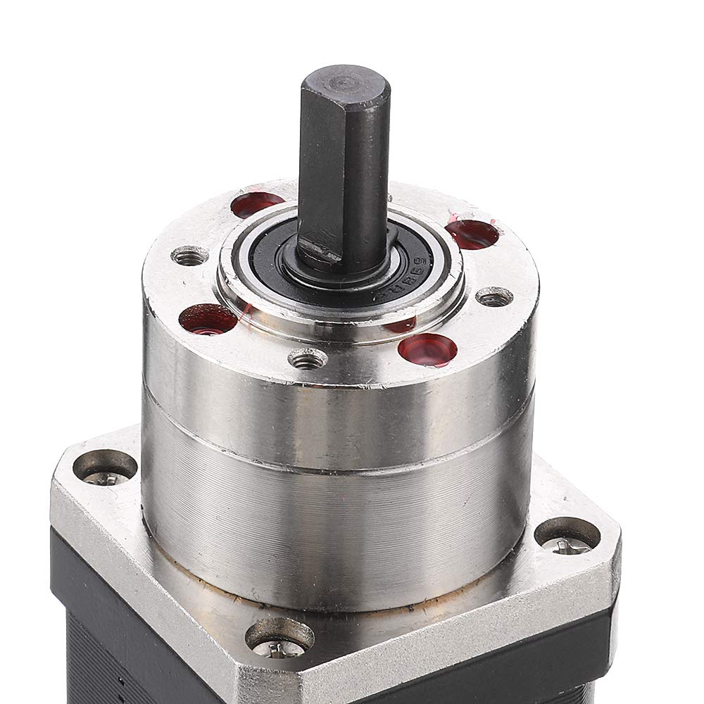 KingLan 17Hs8401S-Pg Nema 17 Extruder-Getriebeschrittmotor 42 Motorübersetzungsverhältnis Planetengetriebeschrittmotor - Übersetzungsverhältnis 14-1