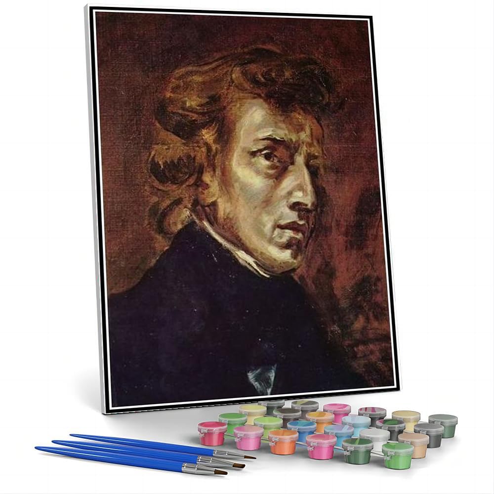 Amazon.co.jp: 油絵 数字キットによる絵画 塗り絵 大人 手塗り