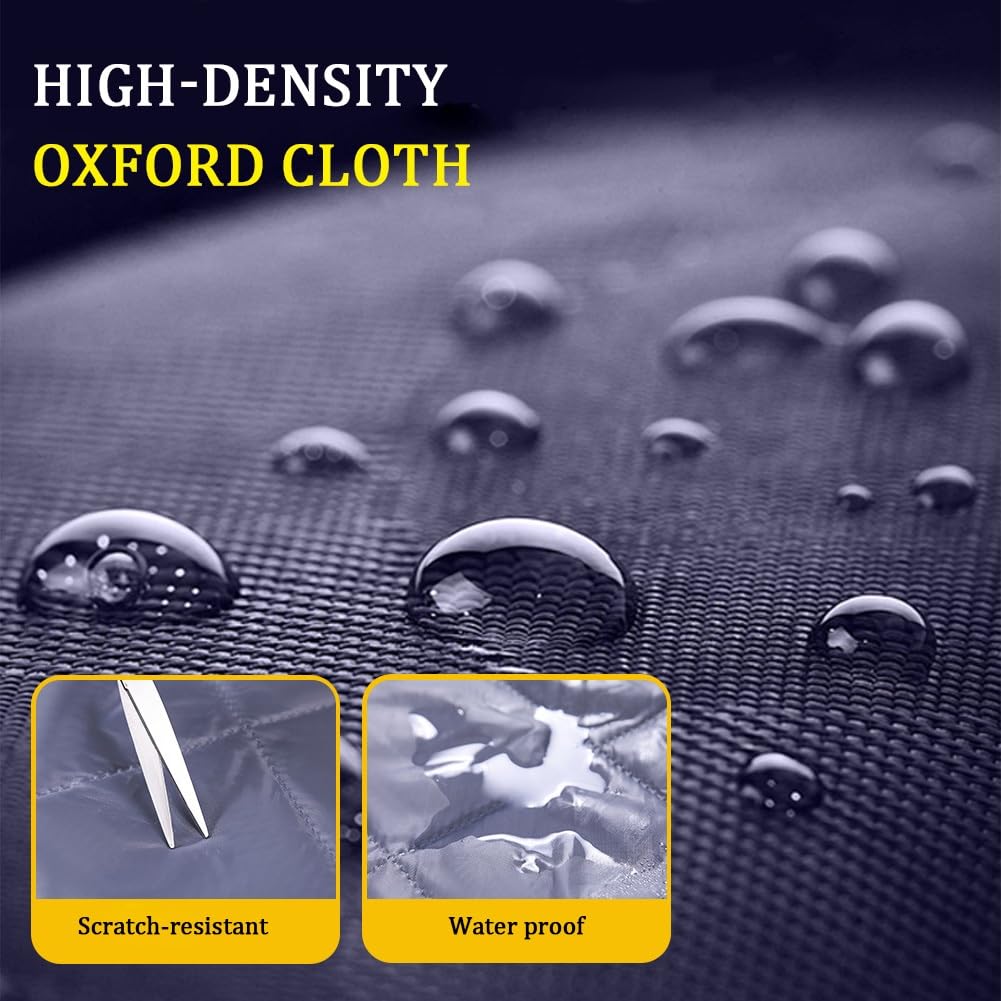 Kit di isolamento termico visibile per finestre per l'inverno, copertura isolante in tessuto Oxford impermeabile, tenda per tenere al caldo con strato di cotone