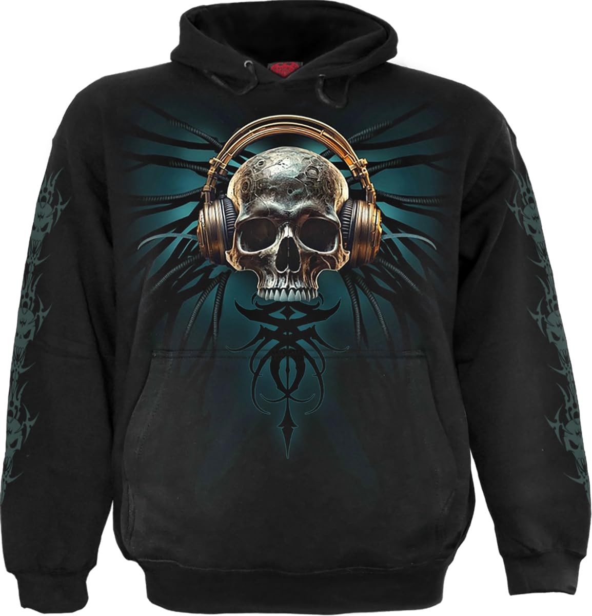 Spiral Unisex Black - Dread Rocks - Hoody - L