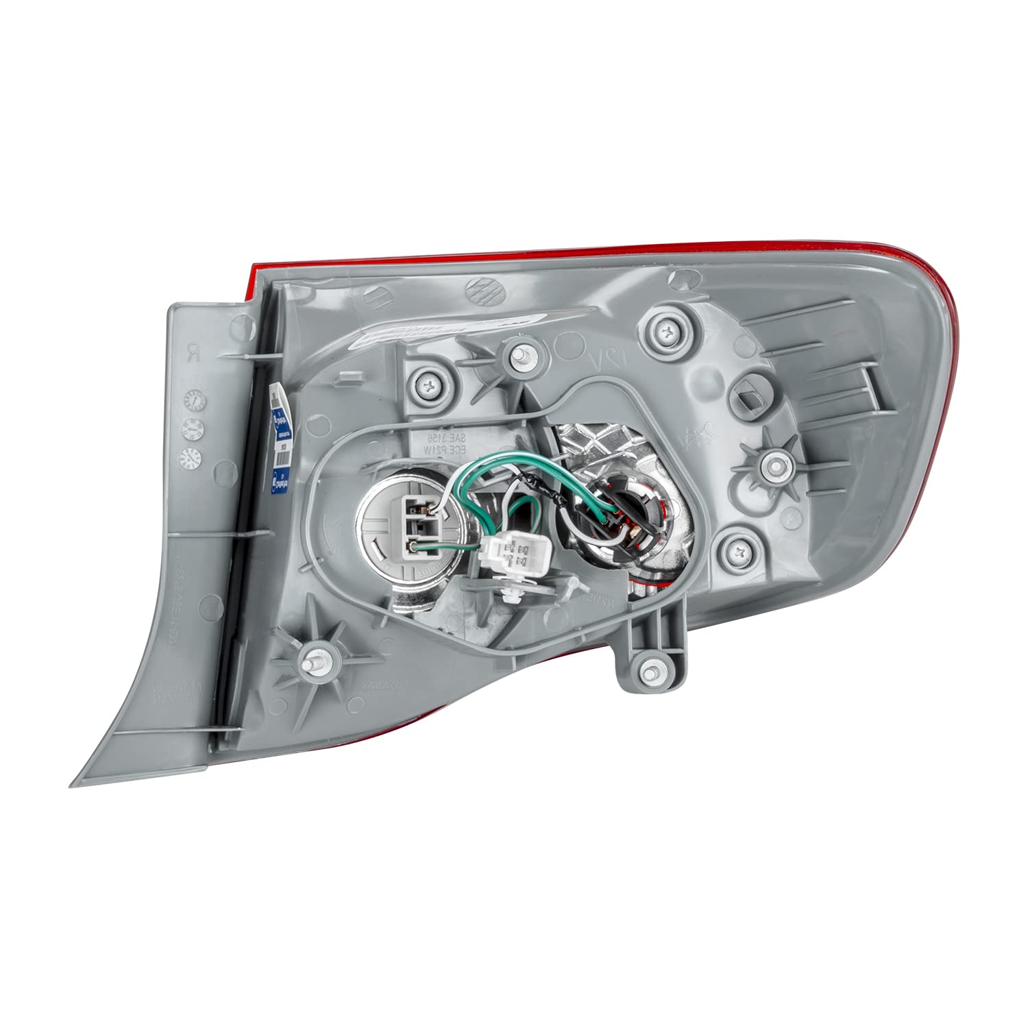 TYC 11-6278-00-1 Compatible with TOYOTA Corolla Replacement Tail Lamp