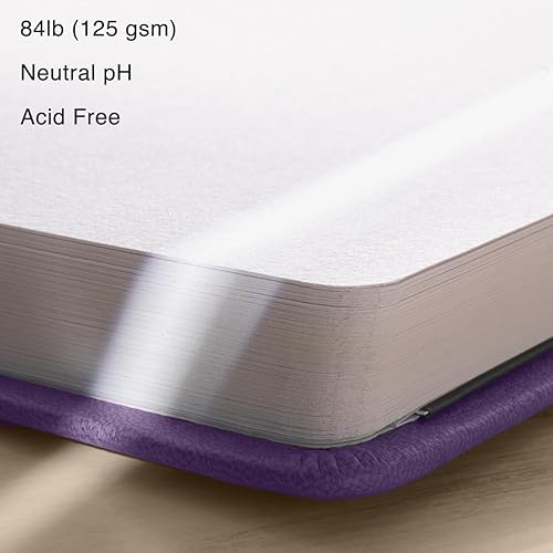 Miniatura 3 de ARTISTIC EYE Cuaderno de bocetos de tapa dura de 8.5 x 11 pulgadas, 80 hojas (4.41 ozm), papel de dibujo sin ácidos, bloc de bocetos de tapa dura