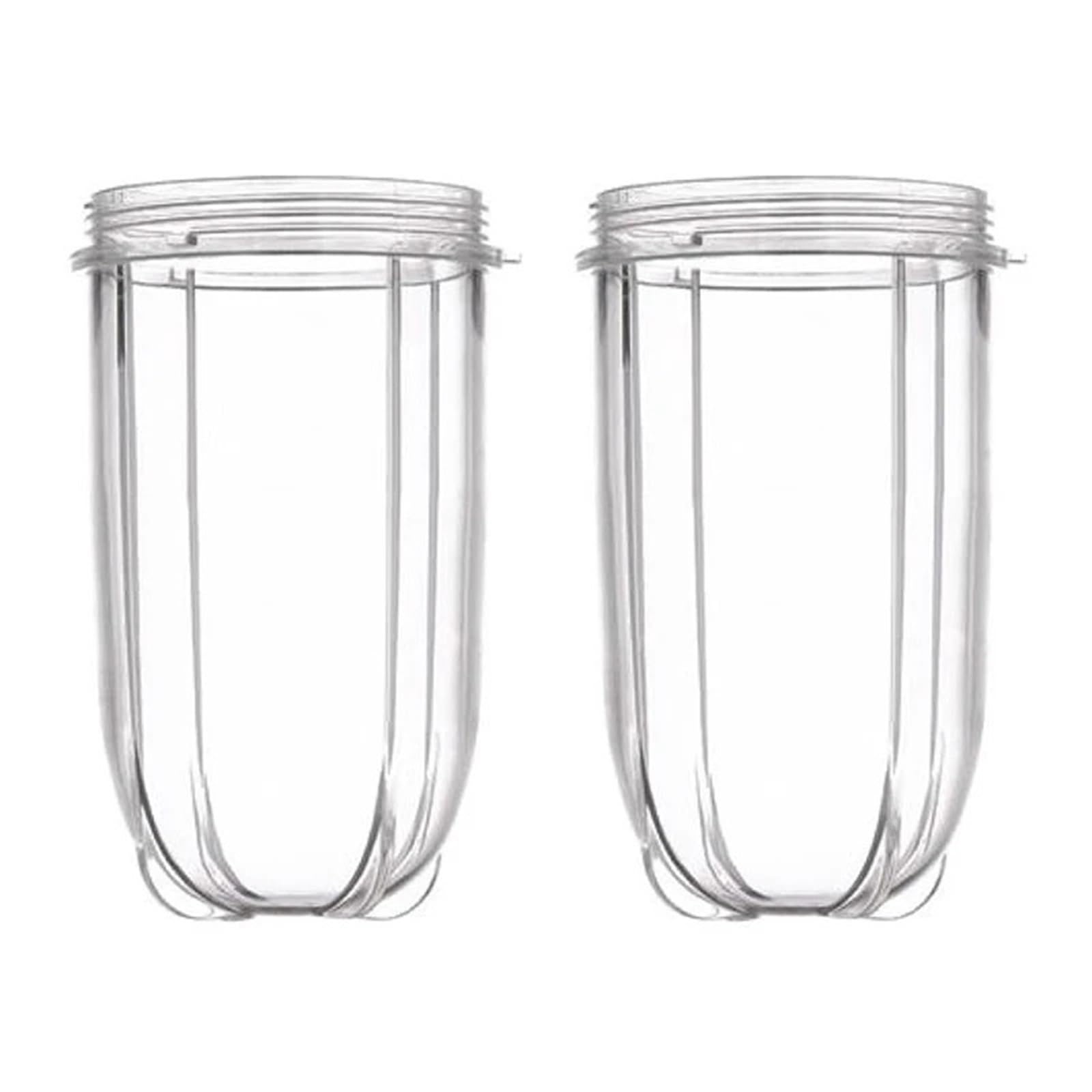 Vasos de repuesto compatibles con Magic batidora pack 2 tarros altos