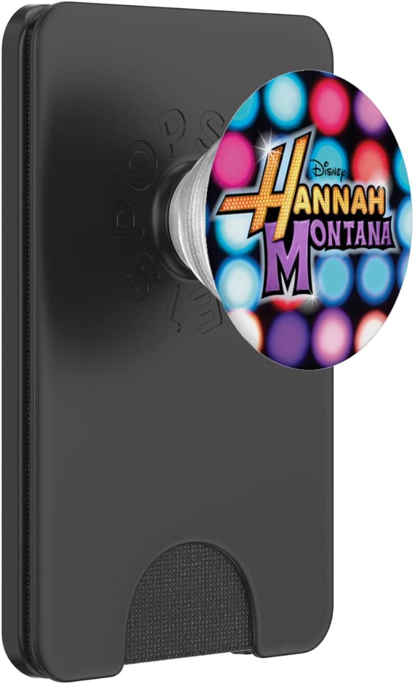 Disney Channel Hannah Montana Logo PopSockets PopWallet for MagSafe