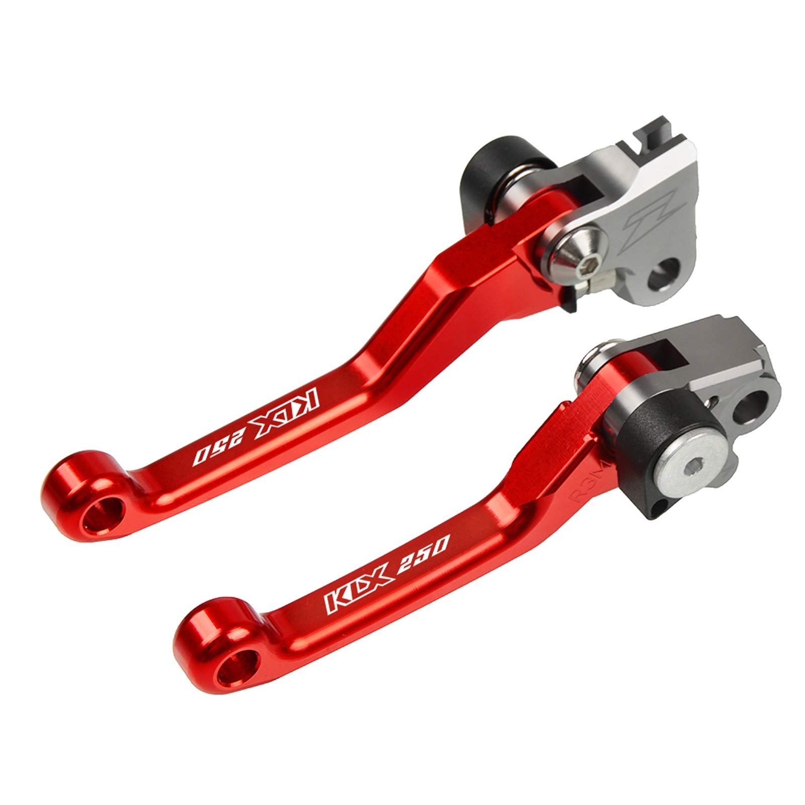 Leva Della Frizione Del Freno Dirt Bike Pit Bike Pivot Leva Del Freno Leve Di Frizione Per Kawasaki KLX250 D-TRACKER 2008-2016 2009 2010 2011 2012 2013 2014 2015 (Colore : Rosso)