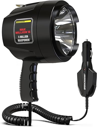 800-2301-0 Max Million III con foco de bombilla halógena de 12 V CC y cargador