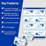 Avery Small Tent Cards, 2 Inch x 3.5 Inch, White, Box of 160 (5302) – view 2