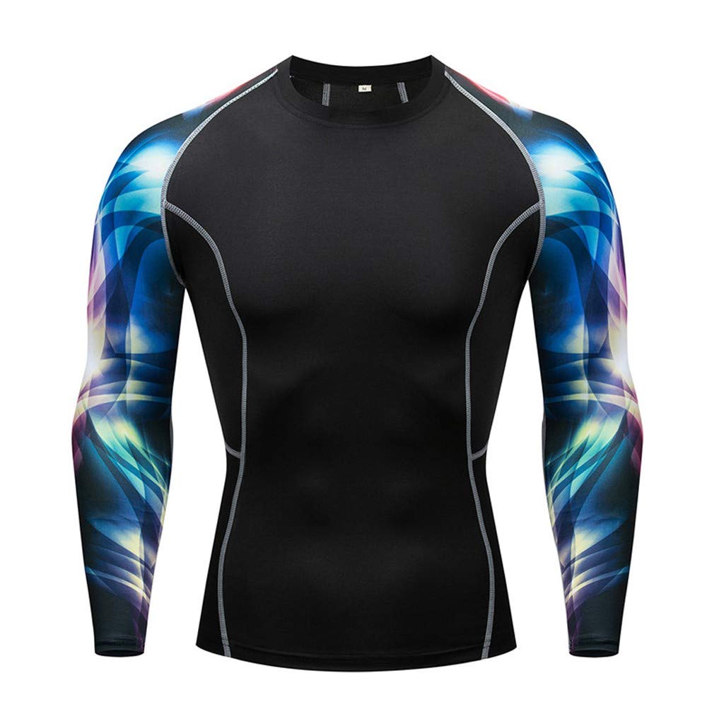 Refill Thanos Shirt Compression Sports Shirt Men's Fitness Tee Gym Tank Top Sports Shirt Skin Running Long Sleeve Tee