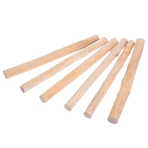 6pcs Driftwood Logs and Wood Crafting Sticks Rustic Tree Branch