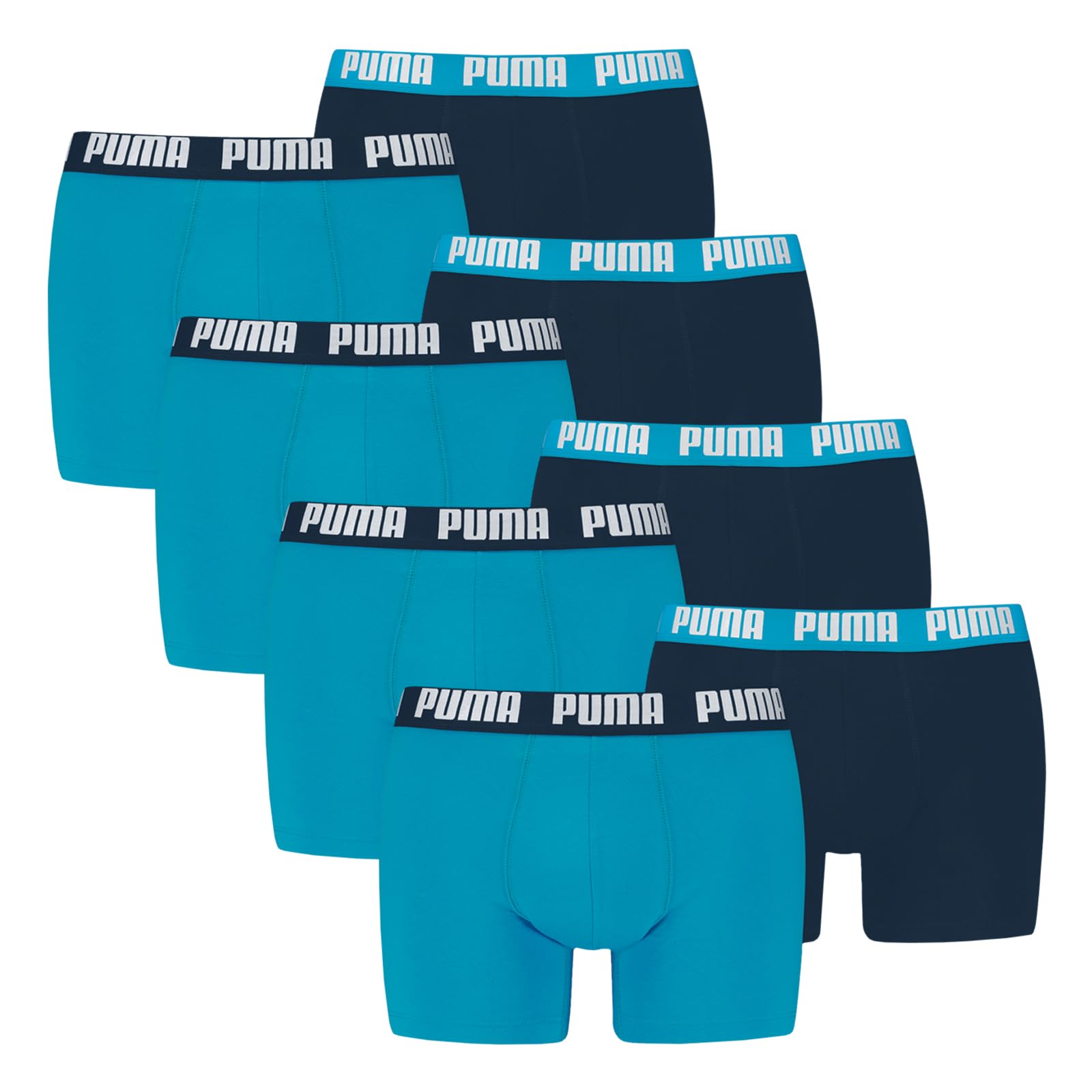 PUMA Herren Boxer Boxershorts Shorts Unterhosen Comfort Stretch 8er Pack, Wäschegröße:S, Artikel:-013 Speed Blue