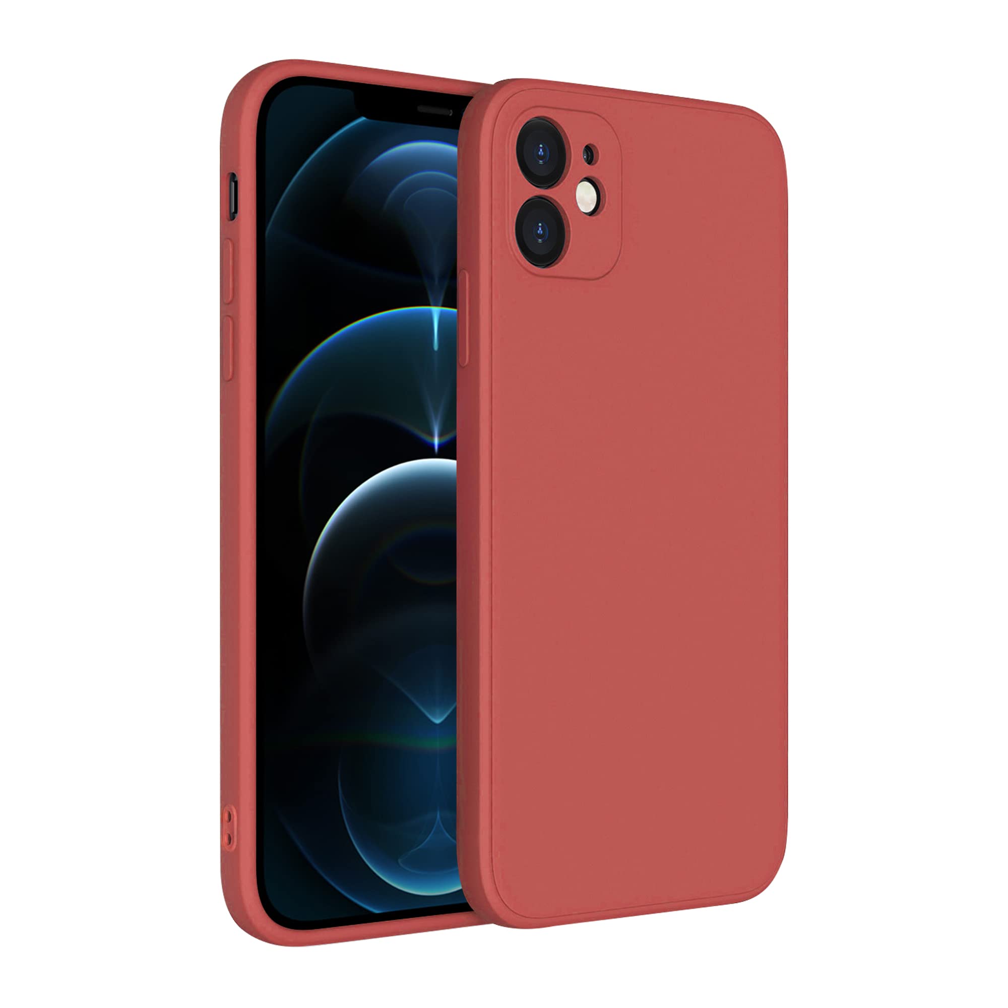Amazon.co.jp: [BlueSea] iPhone 14 専用 カラーシリコンケース 一体型