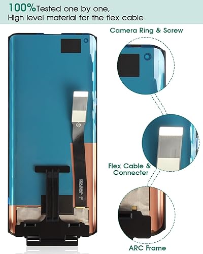 Miniatura 6 de Pantalla LCD para Motorola Edge 5G UW 2021 para Moto Edge 2021 de repuesto para Moto Edge 5G UW 2021 LCD XT2141 Touch Digitalizer Asamblea Xt2141-1