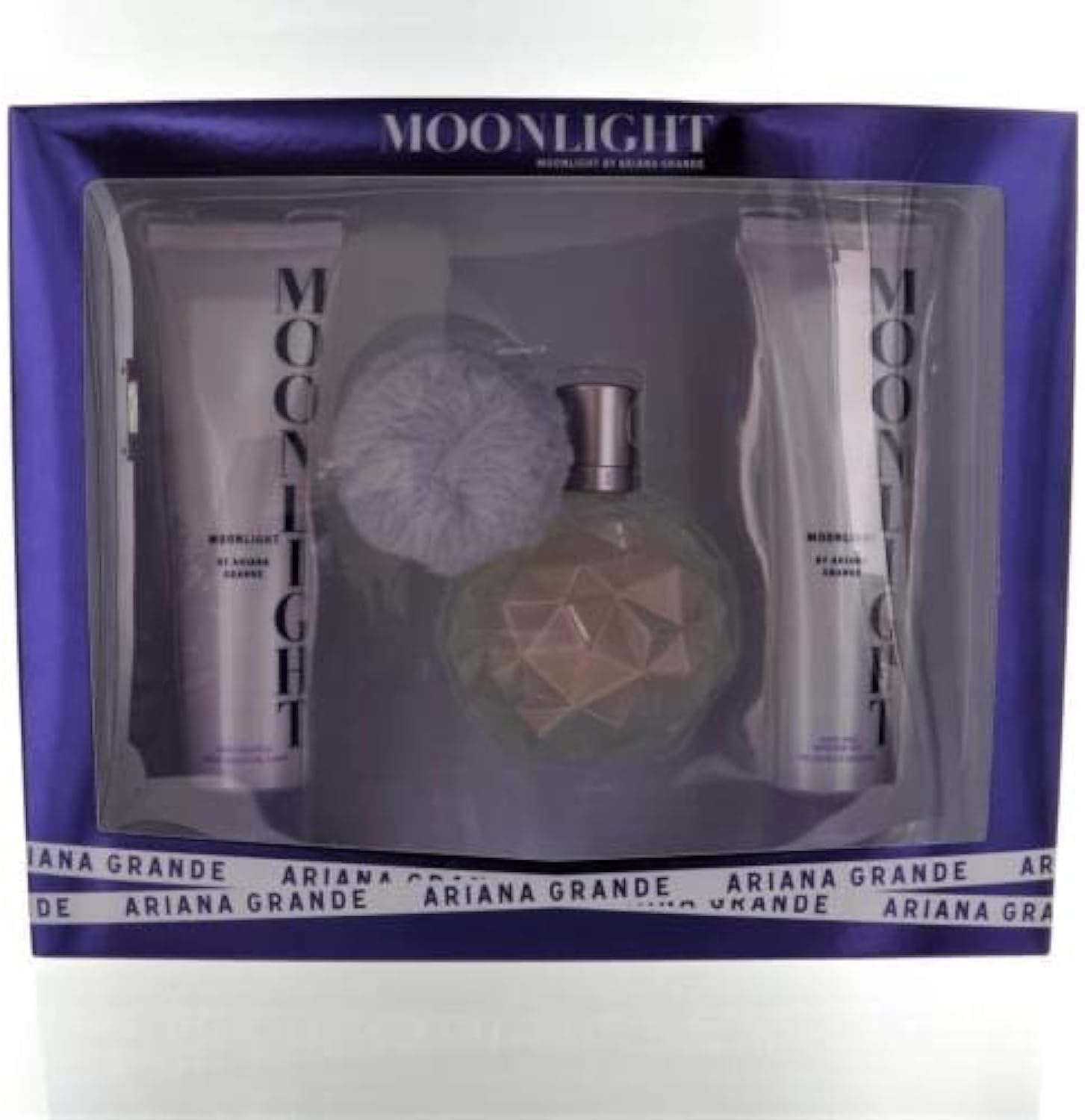 Ariana Grande Moonlight Set - EDP, Body Souffle, Bath & Shower Gel 100 ml Each - US