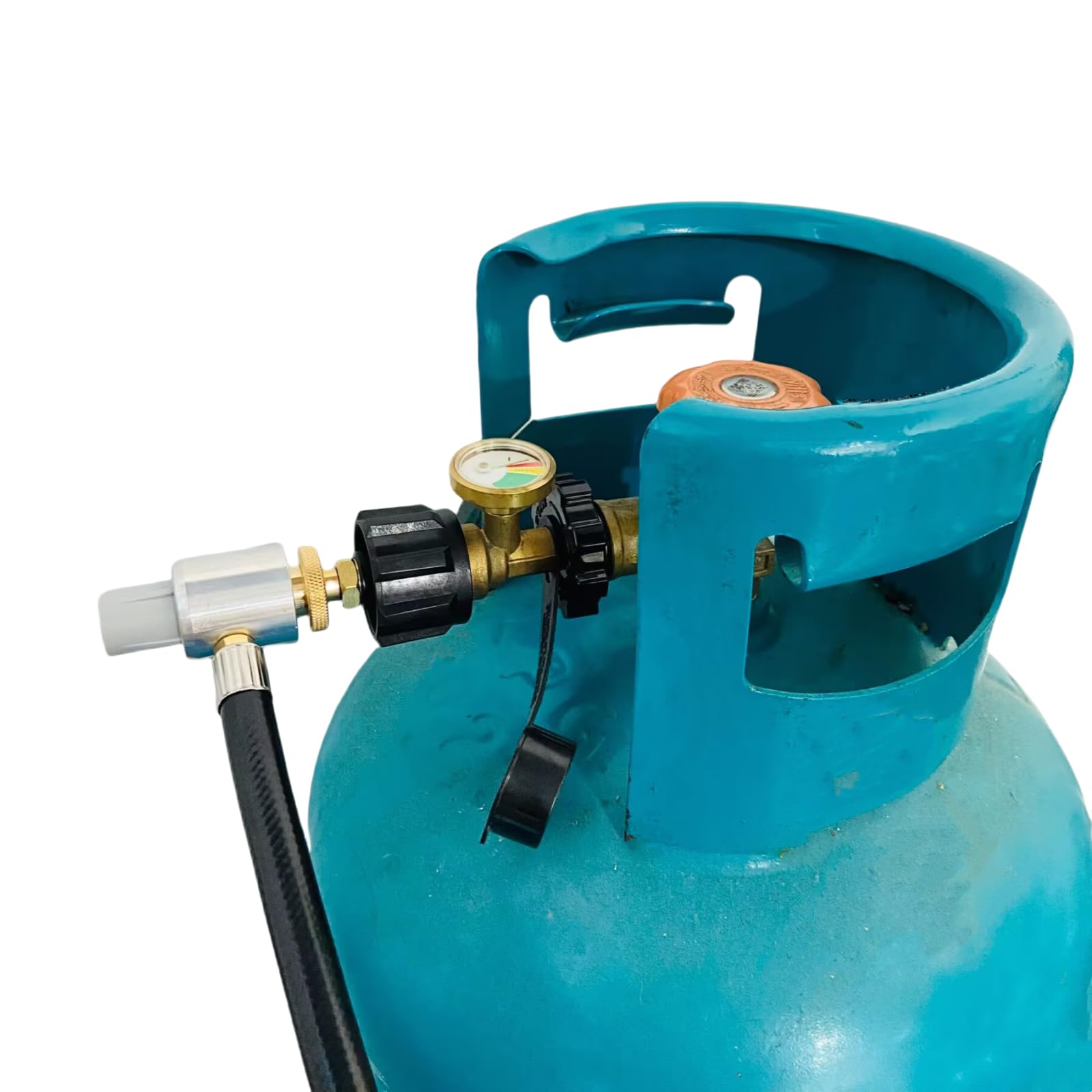 5428A Regulator pieca kempingowego i części zamienne do zestawu węża 3 FT - kompatybilny z 3-palnikowymi kuchenkami propanowymi Coleman Guide Series Camp, zbiornikami 0,5 kg do 9 kg