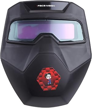 True Color Solar Power Auto Shading Welding Helmet Arc and Drilling Eye Protection Strong Light P Welding Mask Helmet Auto Blackout Lens Heavy Duty