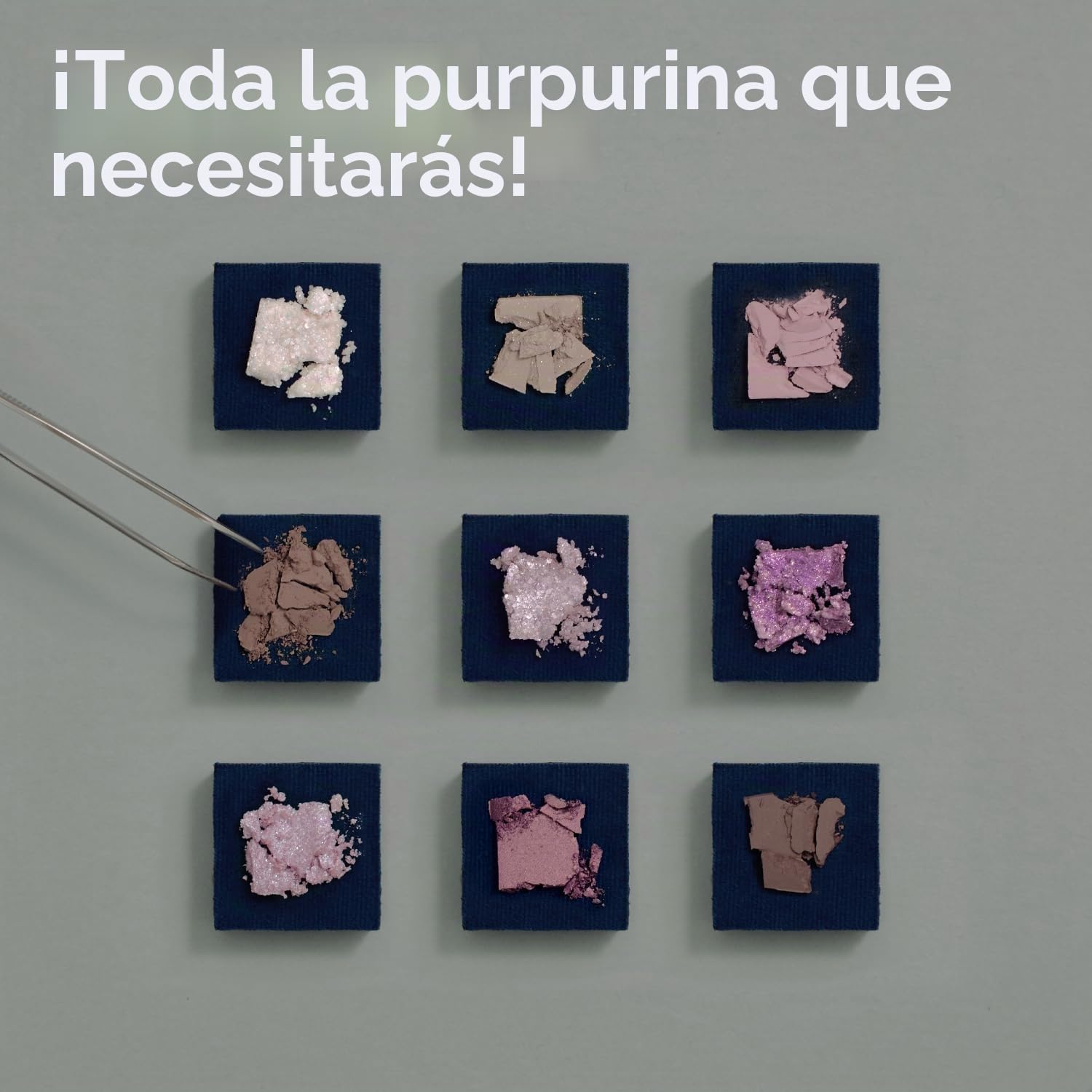 UNLEASHIA | Glitterpedia NO.4 Paleta de ojos All of Lavender Fog