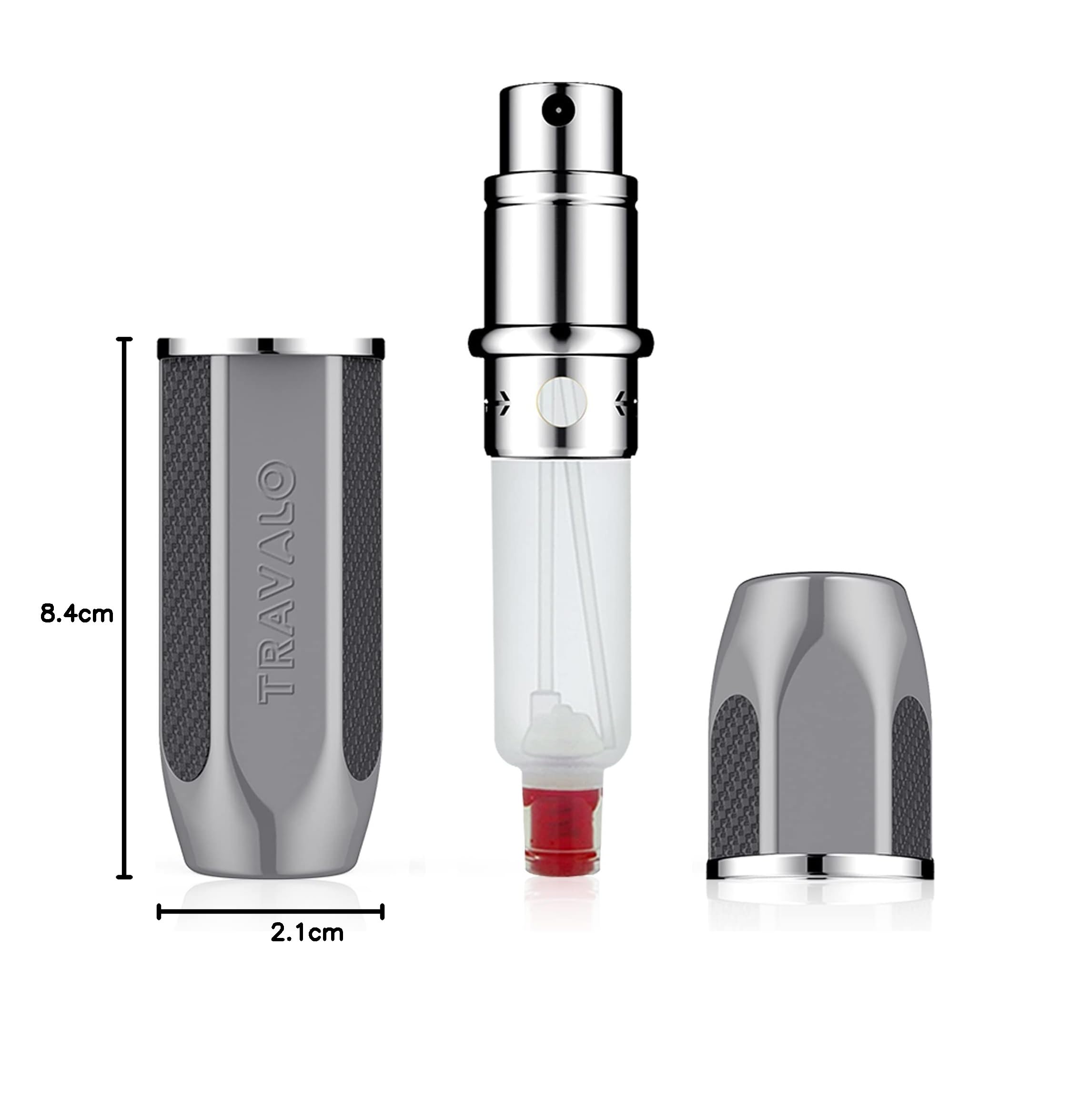 Vector Perfume Atomizer - Silver