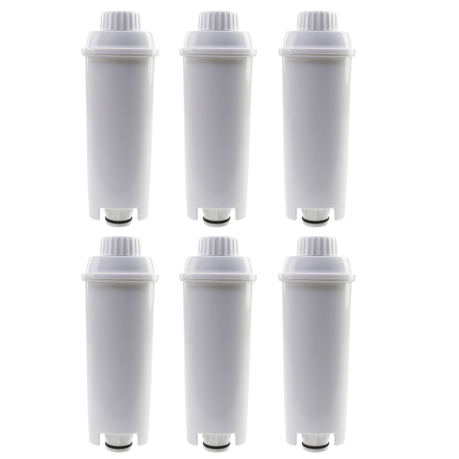 First4Spares Water Softener Filter Cartridges Compatible with Delonghi Espresso and Bean to Cup Machines Pack of 6