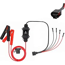 Universal Car Motor Diagnostic Tool, OBD2 Scanner & Battery Tester, Check Engine Light Code Reader, EPB Emergency Release Brake Bleeding Tool for Cars & Motorcycles