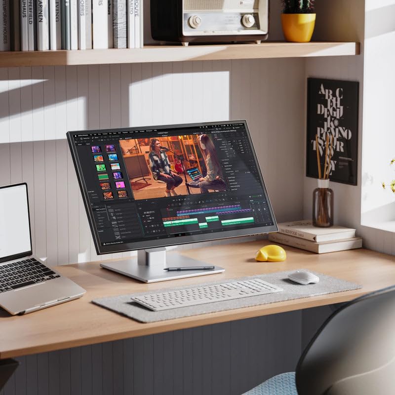 Image of ALOGIC Clarity Fold Touch 27 inch 4K UHD Touchscreen Monitor with Fold Stand, USB-C with 65W Power Delivery, Built-in Webcam, Multi-Touch Display, HDMI & USB Hub - Compatible with Mac & Windows
