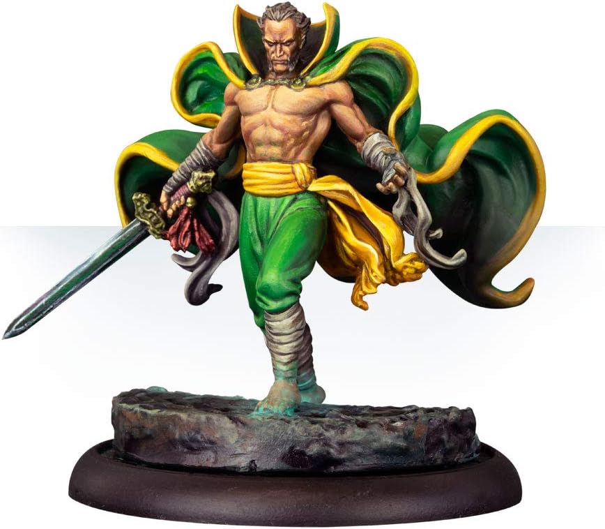 Knight Models Batman Miniature Game: Ras Al Ghul – 35MM Scale - Unpainted – Ages 14+