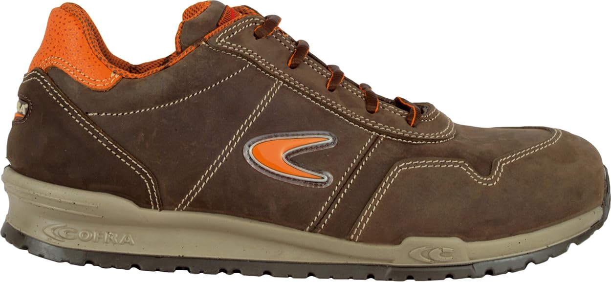 COFRA YASHIN S3S Ci FO SR 45 Taglia 45 Scarpe da Lavoro Antinfortunistiche in Nubuk Idrorepellente Anti Freddo con Puntale in Alluminio