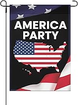 New Political Partys 2025 America New Partys America Garden Flag 12x18 Double Sided Funny Decorative Banner for Patio