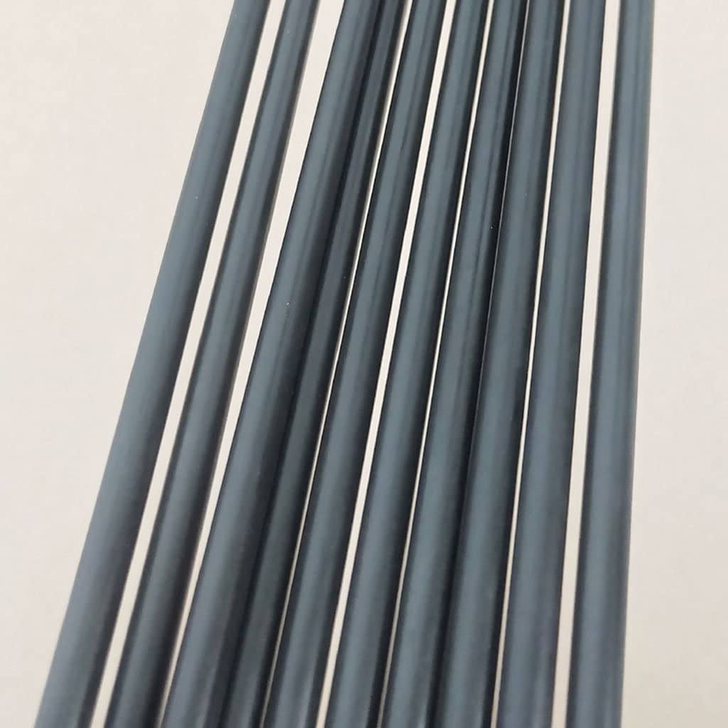 4 szt. Prętów z włókna węglowego, długość 500 mm, matowe wykończenie, średnica 4 mm/5 mm/6 mm/7 mm/8 mm/10 mm(4pcs 7mm)