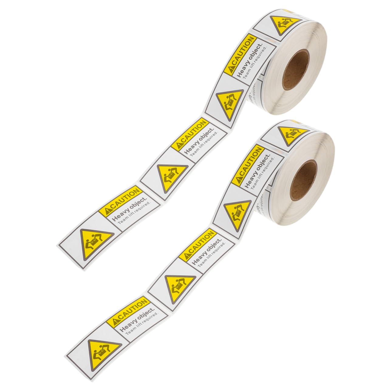 Gatuida 4rotoli Adesivi Avvertimento Sovraccarico Per Imballaggi Di Etichette Adesive Per Spedizione Sicurezza e Visibilità Per Spedizioni Pesanti