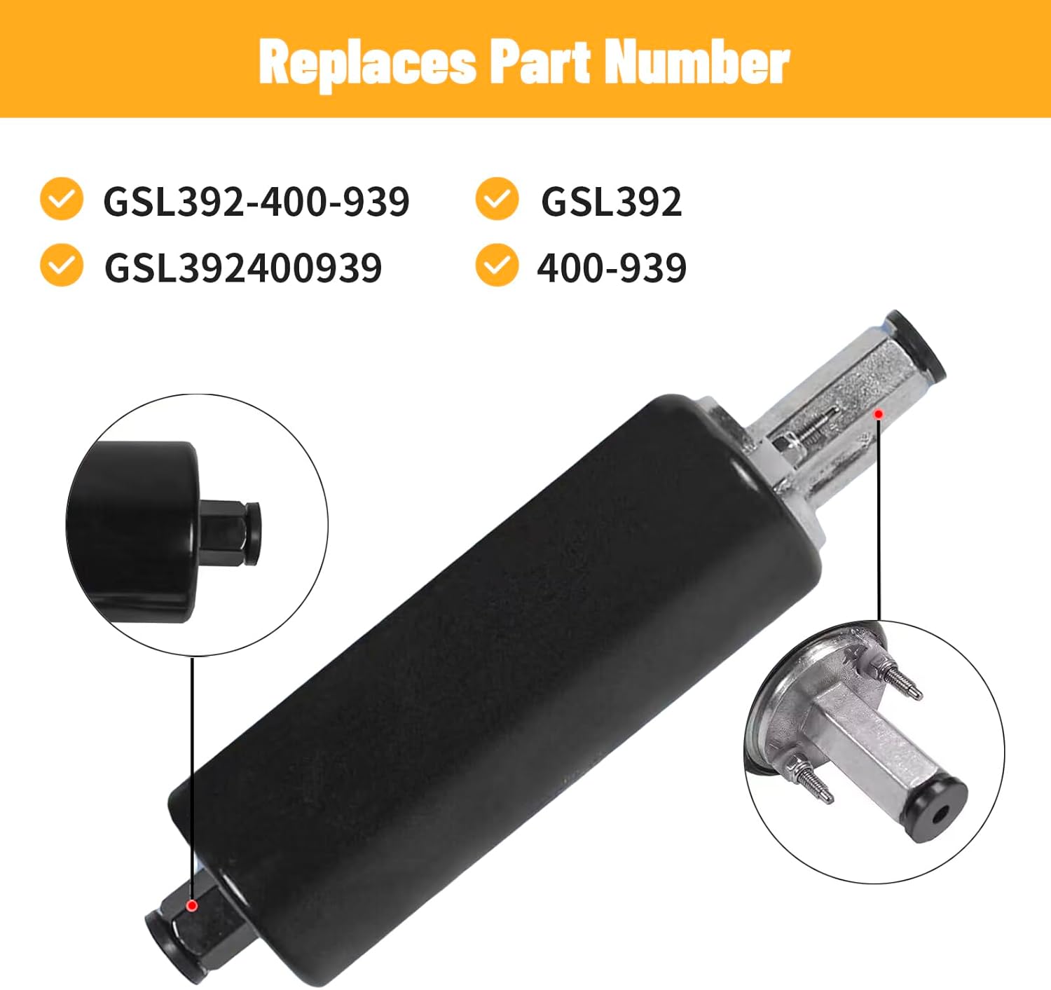 Universal External Pump GSL392 255LPH Inline Fuel Pump with Installation GSL392-400-939 - Image 3