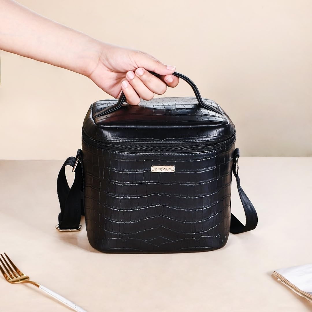 Nestasia Velvet Lunch Bag - Keeps Food Fresh! -18